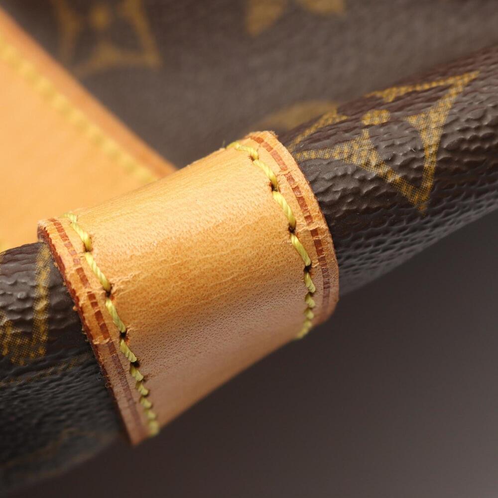 LOUIS VUITTON Brown Monogram Leather Keepall 45 Boston Bag - Picture 8 of 11